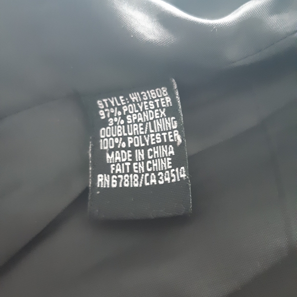 Chapter One Womens Coat Sz 12 Cobalt Blue Lined long sleeves - Picture 11 of 12